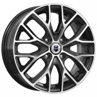 6*16 4*100 ET50 60,1 КиК Лилиом (КС891) Алмаз черный