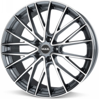 8,5*21 5*112 ET29 66,6 MAK Speciale Graphite Mirror Face