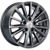6,5*16 5*112 ET41 57,1 Khomen Wheels KHW1611 Gray (Passat)