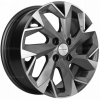 6*15 4*100 ET40 60,1 Khomen Wheels KHW1508 Gray-FP (XRay)