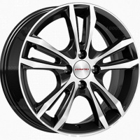 6*16 4*100 ET40 67,1 КиК Samara (КС866) Алмаз черный SK