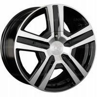 7*16 5*108 ET46 65,1 LS 794 BKF (конус, Колпак+лого)