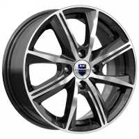 7*17 5*105 ET35 56,6 КиК Арнар (КС904) Алмаз черный