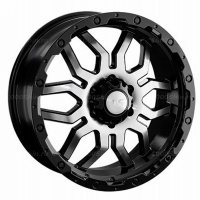9*20 6*139,7 ET20 100,1 LS 1285 BKF (конус, Колпак+лого)