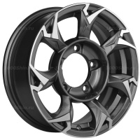 5,5*15 5*139,7 ET5 98,5 Khomen Wheels KHW1505 Gray-FP