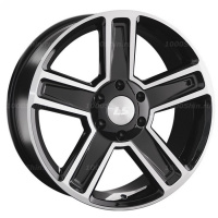 8*18 6*139,7 ET30 67,1 LS 1296 BKF (Колпак+лого)