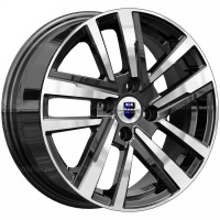 6*15 4*100 ET45 67,1 КиК Хант (КС1034) Алмаз черный