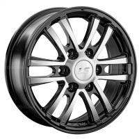 7*17 6*139,7 ET30 106,1 LS 1287 BKF (Колпак+лого)