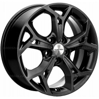 7*17 5*110 ET45 67,1 Khomen Wheels KHW1702 Black (DFM580)