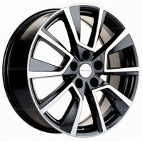 7*18 5*114,3 ET35 60,1 Khomen Wheels KHW1802 Black-FP (Changan/Geely/Lexus/Suzuki/Toyota)