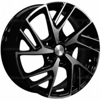 6,5*17 5*108 ET33 60,1 Khomen Wheels KHW1722 Black-FP