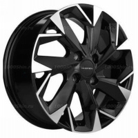 5,5*14 4*100 ET46 54,1 Khomen Wheels KHW1402 Black-FP