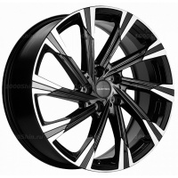 7,5*19 5*112 ET32 66,6 Khomen Wheels KHW1901 Black-FP (BMW X3/X4)