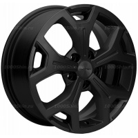 6,5*17 5*120 ET55 65,1 Khomen Wheels KHW1710(2) Black (VW Transporter)