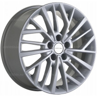 7*17 5*108 ET40 60,1 Khomen Wheels KHW1717 F-Silver (Chery Tiggo 3/Tiggo 3 Pro)