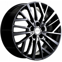 7*17 5*108 ET40 60,1 Khomen Wheels KHW1717 Black (Chery Tiggo 3/Tiggo 3 Pro)
