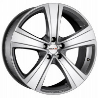 8,5*19 5*112 ET45 76 MAK Fuoco 5 Hyper Silver
