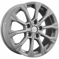 6,5*16 5*112 ET46 57,1 Khomen Wheels KHW1605 F-Silver (Octavia A5/Golf/Jetta)