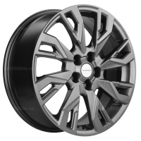 7*18 5*114,3 ET45 60,1 Khomen Wheels KHW1809 Gray (Changan/Geely/Lexus/Suzuki/Toyota)