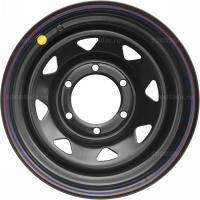 8*16 5*150 ET-3 113 Off-Road Wheels Тойота Ленд Крузер 100/105 Черный