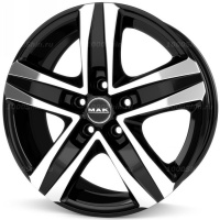 7,5*18 5*127 ET50 71,6 MAK Stone 5 Black Mirror