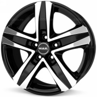 6,5*15 5*160 ET52 65,1 MAK Stone 5 3 Black Mirror