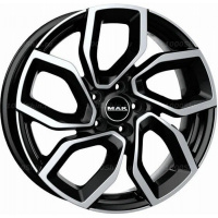 7,5*18 5*108 ET45 65,1 MAK Apollo Black Mirror