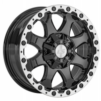 8*17 6*139,7 ET36 100,1 LS 1375 BKL (конус, Колпак+лого)