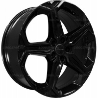7,5*19 5*114,3 ET45 67,1 Khomen Wheels KHW1909 Black (Mazda CX-5/CX-8 / Hyundai ix35)