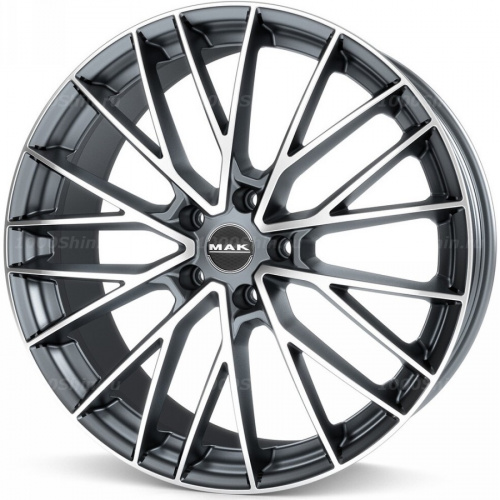 9*21 5*112 ET25 66,45 MAK Speciale Graphite Mirror Face - 1