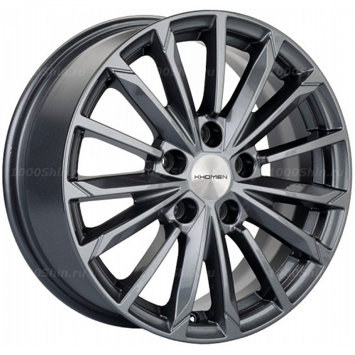 6,5*16 5*112 ET41 57,1 Khomen Wheels KHW1611 Gray (Passat) - 1