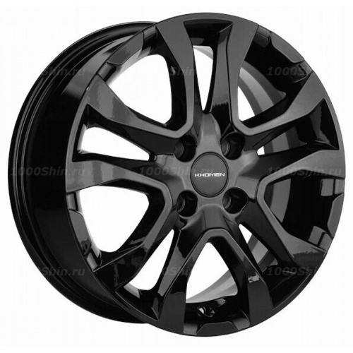 6*15 4*98 ET36 58,5 Khomen Wheels KHW1503 Black - 1