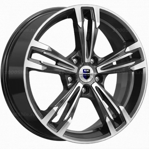 7*18 5*108 ET45 67,1 КиК Karrera Light (КС935) Алмаз черный - 1