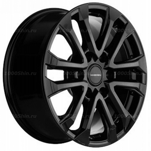 7,5*18 6*139,7 ET46 67,1 Khomen Wheels KHW1805 Black - 1