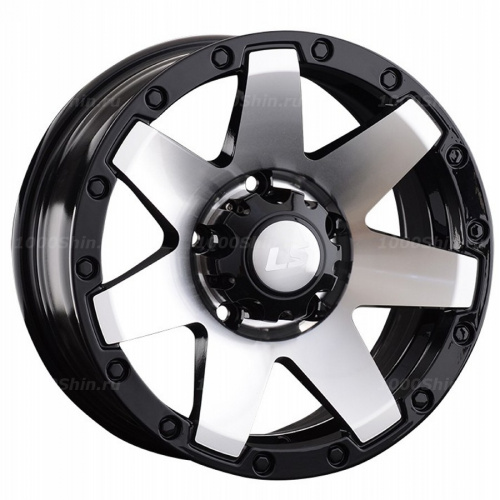 7*16 5*139,7 ET10 108,5 LS 881 BKF (Колпак+лого) - 1
