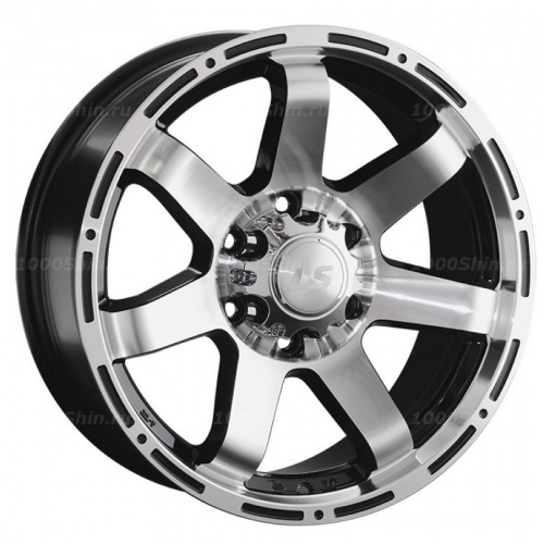 7,5*17 6*139,7 ET25 106,1 LS 1289 BKF (Колпак+лого) - 1