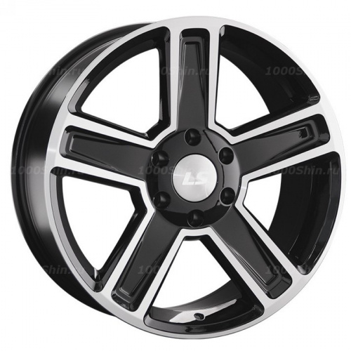 8,5*20 6*139,7 ET20 106,1 LS 1296 BKF (конус, Колпак+лого) - 1