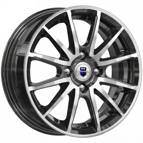5,5*14 4*100 ET38 60,1 КиК Квант (КС960) Алмаз черный - 1