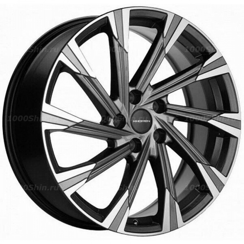 7,5*19 5*108 ET46 63,4 Khomen Wheels KHW1901 Gray-FP - 1