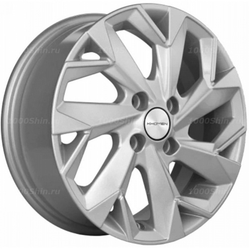 6*15 4*98 ET35 58,6 Khomen Wheels KHW1508 F-Silver - 1