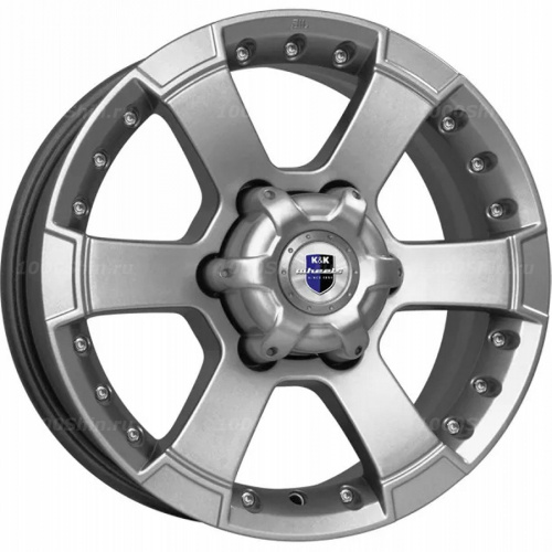7*16 6*139,7 ET38 100,1 КиК M56 (КС593) Дарк платинум - 1