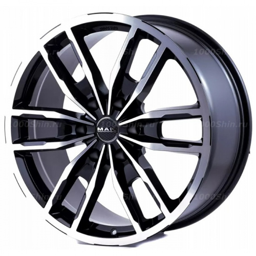 8,5*18 6*139,7 ET35 67,1 MAK Peak Black Mirror - 1