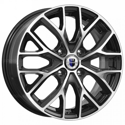 6*16 4*100 ET40 67,1 КиК Лилиом (КС891) Алмаз черный - 1