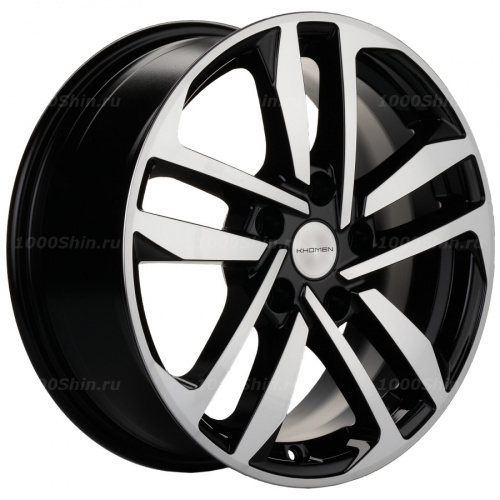 6,5*16 5*115 ET41 70,2 Khomen Wheels KHW1612 Black-FP - 1