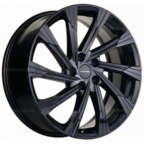 7,5*19 5*108 ET47 60,1 Khomen Wheels KHW1901 Black (Chery Tiggo 8/ 8 Pro/ Max) - 1