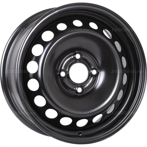 6*15 4*100 ET50 60,1 Trebl 64A50C P Black - 1