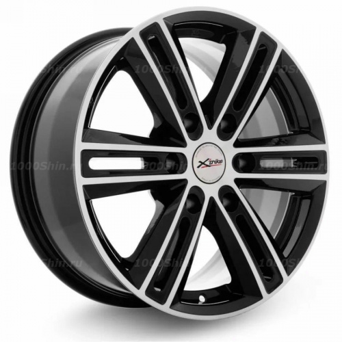 7,5*17 6*139,7 ET25 106,1 X-trike X-124 BK/FP - 1