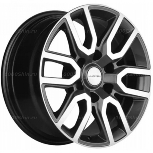 8*17 6*139,7 ET25 106,1 Khomen Wheels KHW1723 Gray-FP - 1