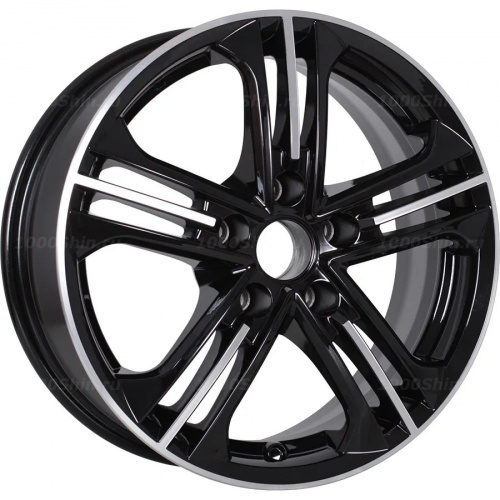 6*15 5*108 ET43 67,1 КиК Trinity (КС666) Алмаз черный - 1