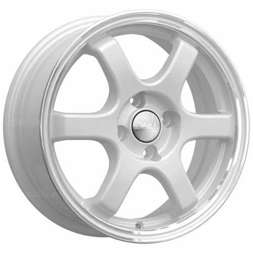 6*15 4*100 ET38 67,1 Скад Киото (КЛ249) Алмаз белый - 1